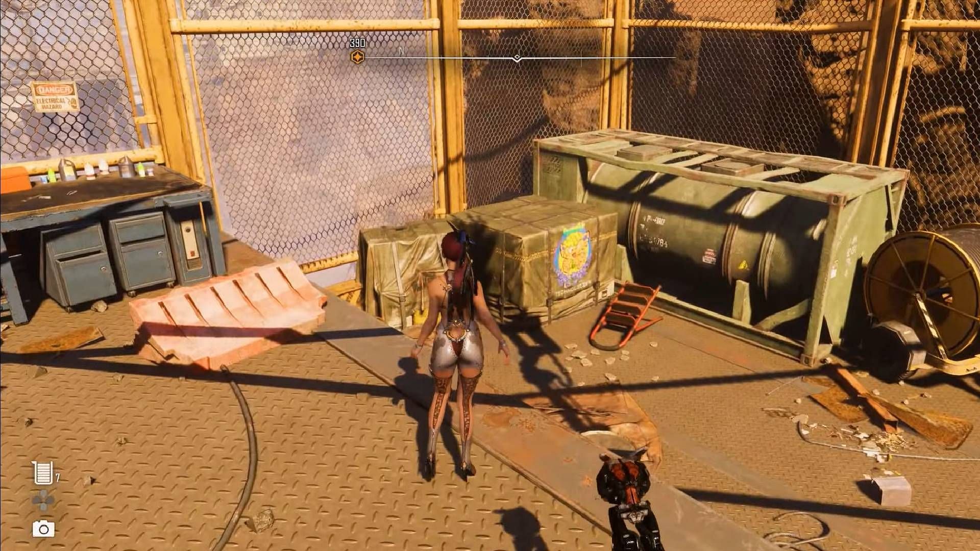 Dreaming Butterfly location from the Butterflies in the Wasteland quest (Image via Shift Up || YouTube@Darkhowl Gaming)
